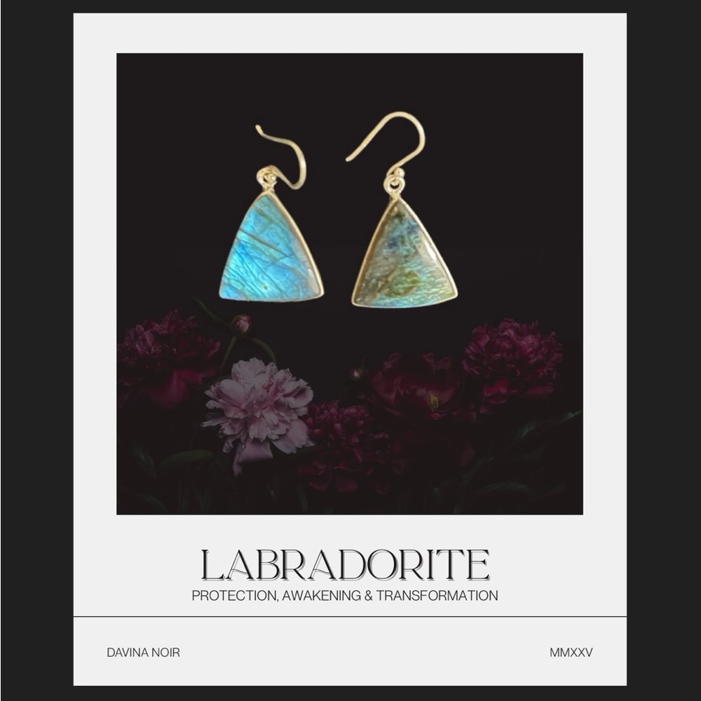 Labradorite 925 Sterling Silver Earrings